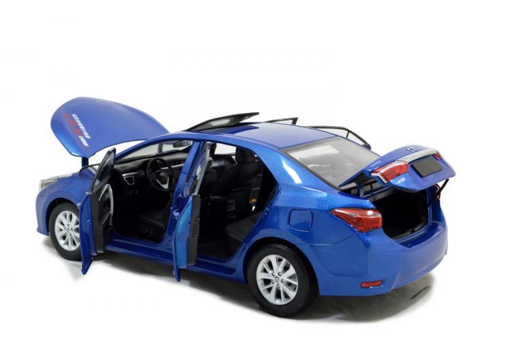 My Toyota corolla model car Paudi Model High Quality Diecast Model