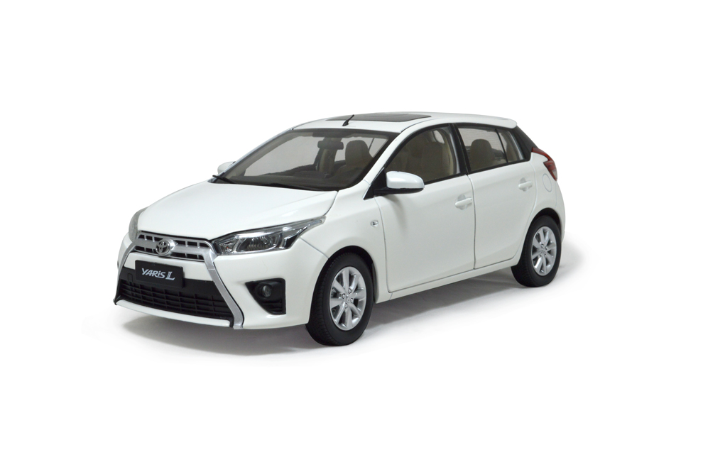 Details about   1/18 Scale Toyota Yaris L 2014 White Diecast Car Model Collection Gift 