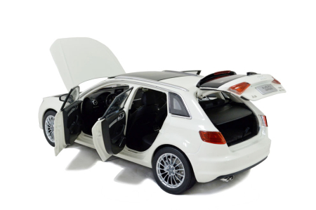 Audi A3 Hatchback 1/18 Scale Diecast Model Car Wholesale - Paudi
