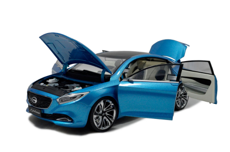 GAC E-JETコンセプトカー1/18スケールダイキャストモデルカー - Image 2
