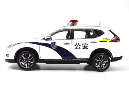 1:18 比例 日产奇骏 中国警车 公安版车模 （限量300台） - Image 2
