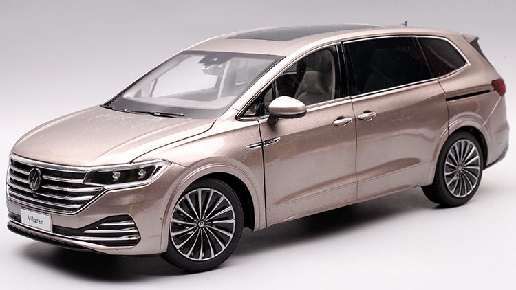 1:18スケールフォルクスワーゲン ヴィロラン MPV メタルモデルカー 1/18 VW Viloran MPV Diecast Model Car - Paudi Model | High Quality